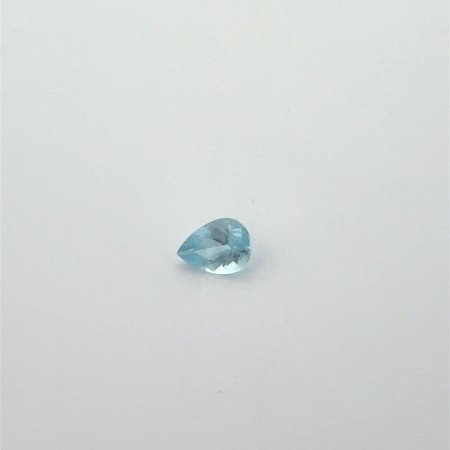 0.61 ct Pear Blue Natural Aquamarine