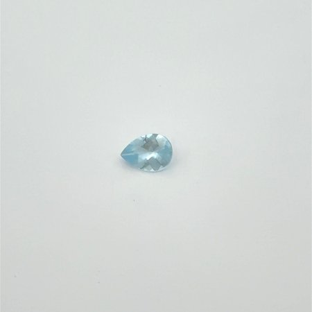 0.52 ct Pear Blue Natural Aquamarine