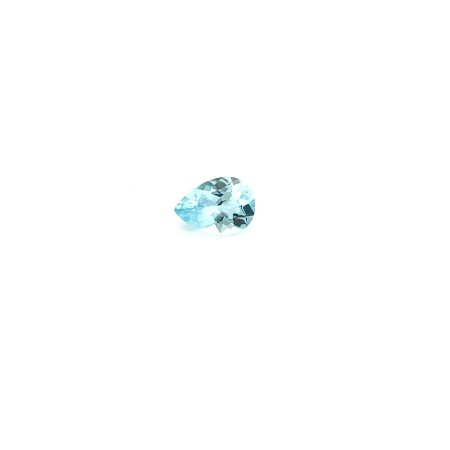 0.56 ct Pear Blue Natural Aquamarine