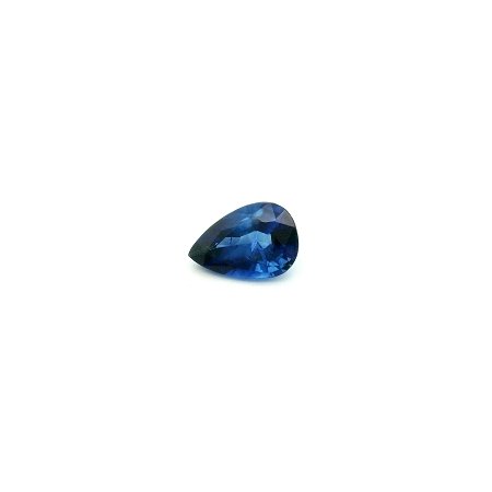 0.74 ct Pear Blue Natural Sapphire
