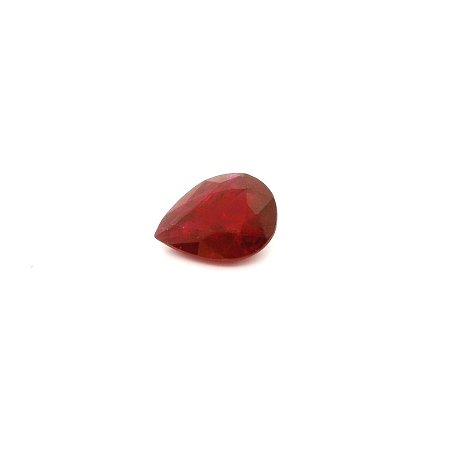 1.35 ct Pear Red Natural Ruby