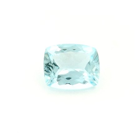 3.66 ct Cushion Blue Natural Aquamarine