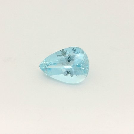 2.37 ct Pear Blue Natural Aquamarine