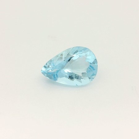 2.72 ct Pear Blue Natural Aquamarine