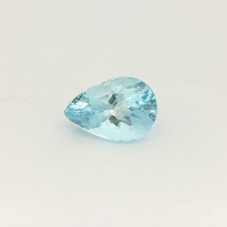 2.57 ct Pear Blue Natural Aquamarine