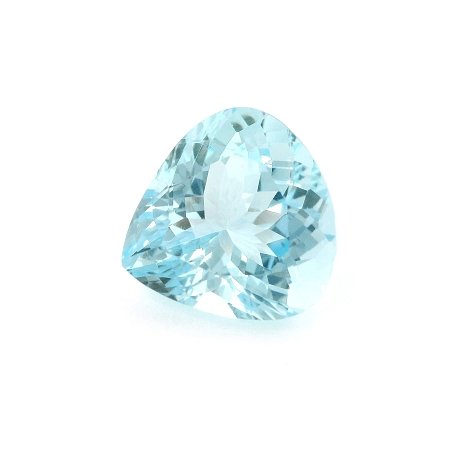 9.03 ct Pear Blue Natural Aquamarine