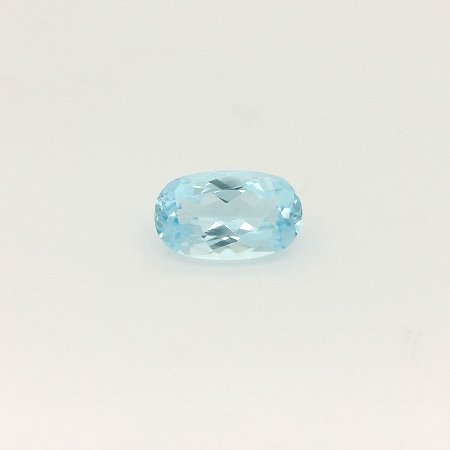 1.69 ct Oval Blue Natural Aquamarine