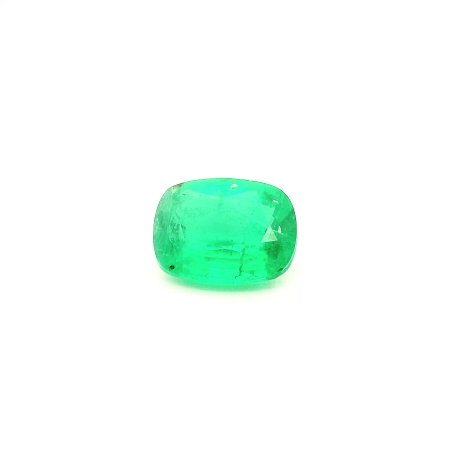 1.52 ct Cushion Green Natural Emerald