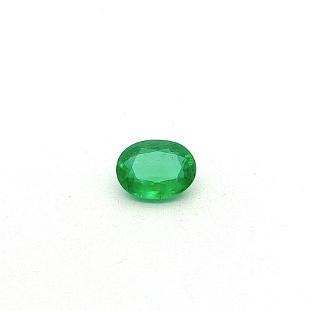 6.41 ct Oval Green Natural Emerald