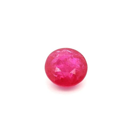 3.26 ct Round Red Natural Ruby