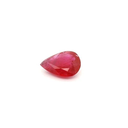 1.10 ct Pear Red Natural Ruby