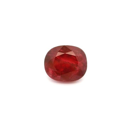 4.13 ct Cushion Red Natural Ruby
