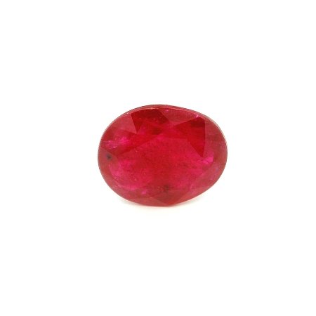 5.20 ct Oval Red Natural Ruby