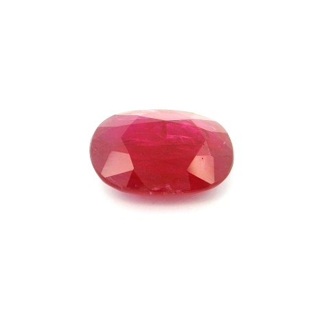 6.65 ct Cushion Red Natural Ruby