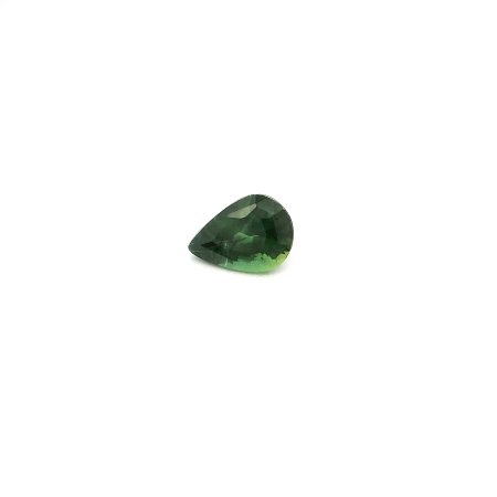 0.68 ct Pear Green Natural Sapphire