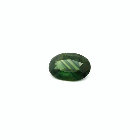 0.91 ct Oval Green Natural Sapphire