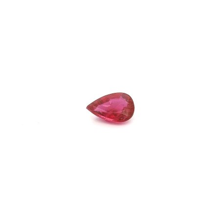 0.43 ct Pear Red Natural Ruby
