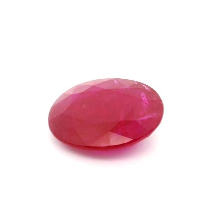 6.67 ct Oval Red Natural Ruby