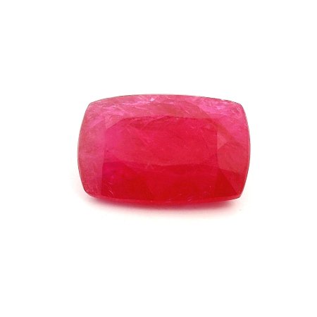 7.04 ct Cushion Red Natural Ruby