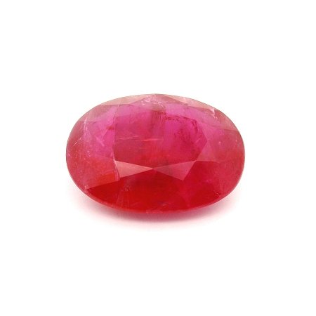 8.19 ct Oval Red Natural Ruby