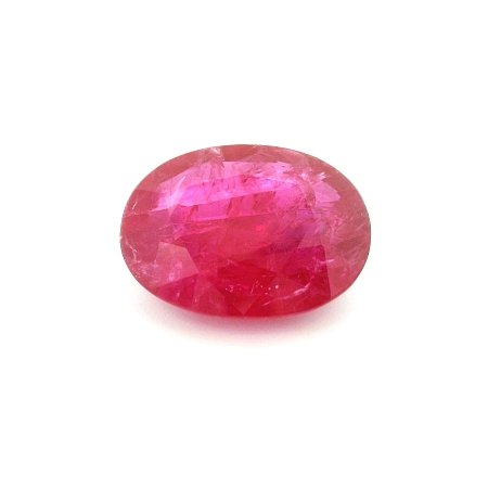 8.72 ct Oval Red Natural Ruby