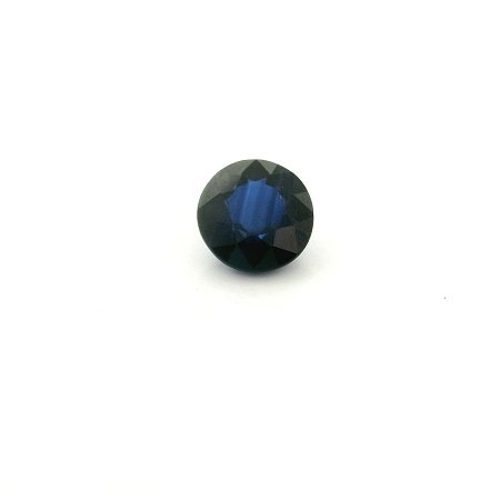 0.89 ct Round Blue Natural Sapphire