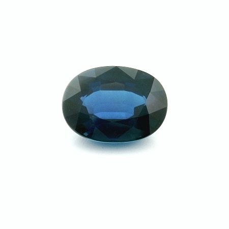 5.14 ct Oval Blue Natural Sapphire