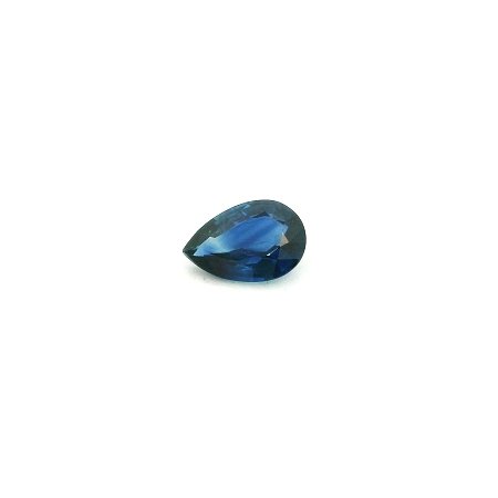 0.74 ct Pear Blue Natural Sapphire