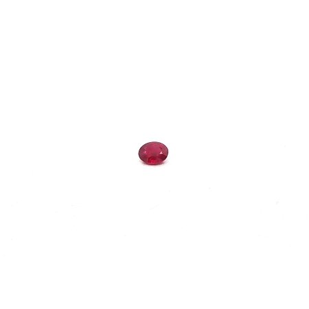 0.39 ct Oval Red Natural Ruby
