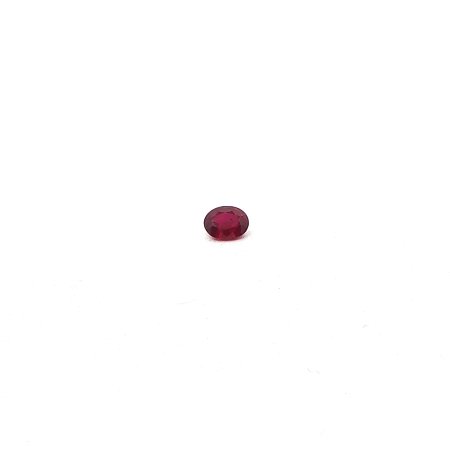 0.39 ct Oval Red Natural Ruby