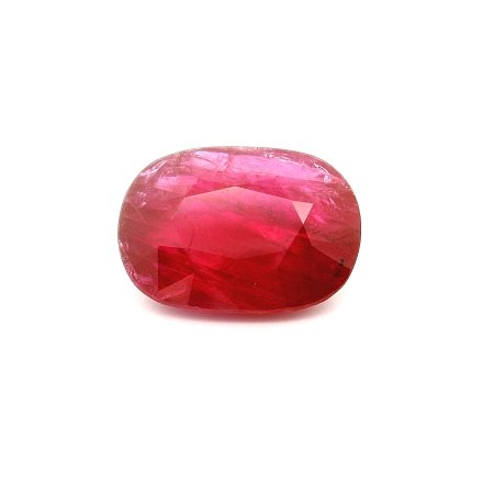 12.25 ct Cushion Red Natural Ruby