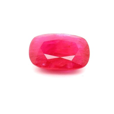15.06 ct Cushion Red Natural Ruby