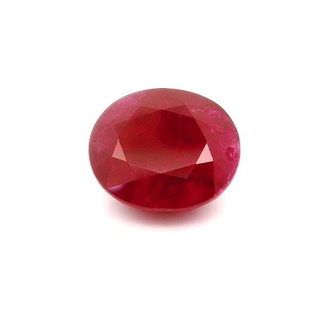 15.44 ct Oval Red Natural Ruby