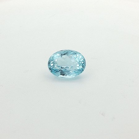 6.28 ct Oval Blue Natural Aquamarine
