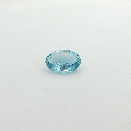 3.89 ct Oval Blue Natural Aquamarine