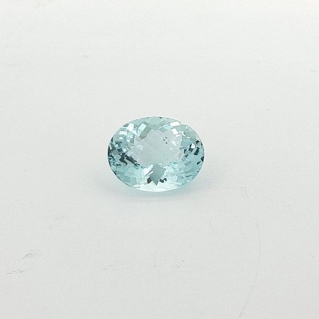 8.37 ct Oval Blue Natural Aquamarine