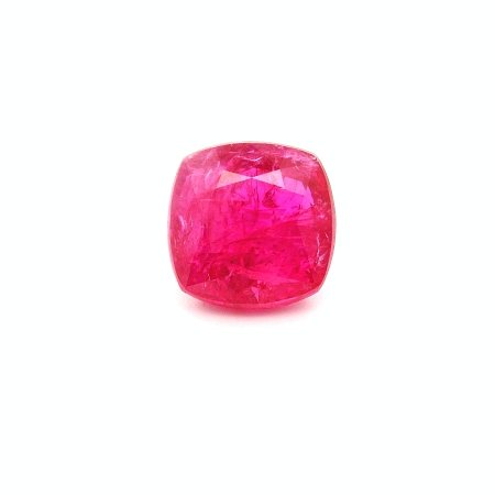 3.50 ct Cushion Red Natural Ruby