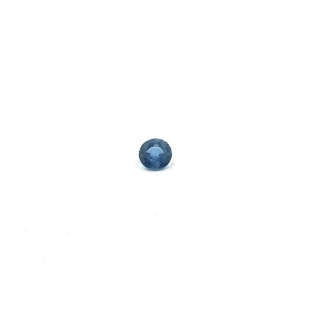 0.62 ct Round Blue Natural Sapphire