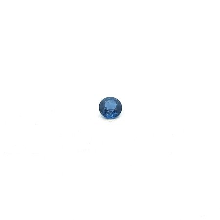 0.66 ct Round Blue Natural Sapphire