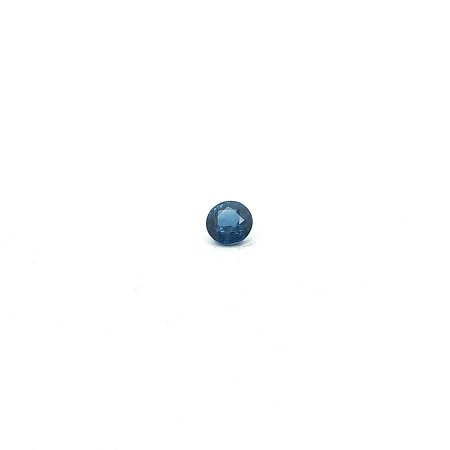 0.61 ct Round Blue Natural Sapphire