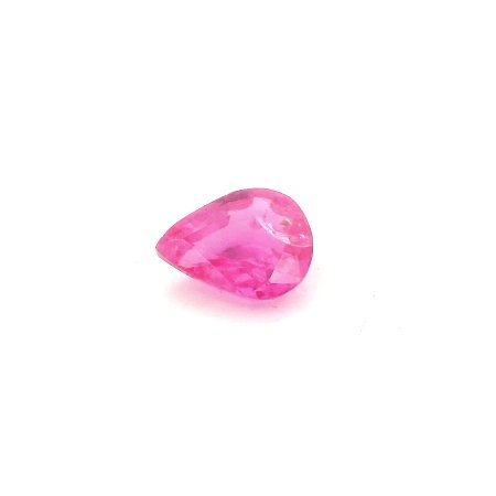 0.62 ct Pear Pink Natural Sapphire