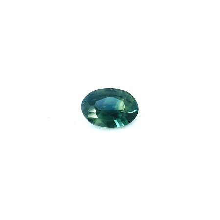 0.71 ct Oval Green Natural Sapphire