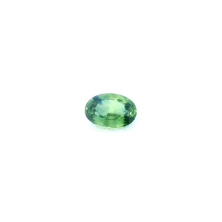 0.59 ct Oval Green Natural Sapphire