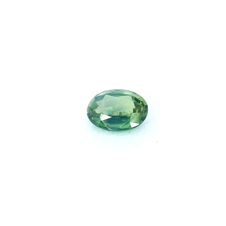 0.71 ct Oval Green Natural Sapphire