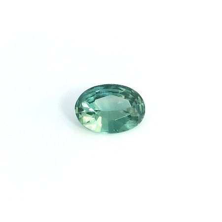 0.54 ct Oval Green Natural Sapphire