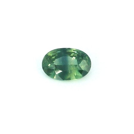 0.49 ct Oval Green Natural Sapphire