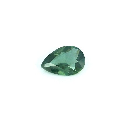 0.50 ct Pear Green Natural Sapphire