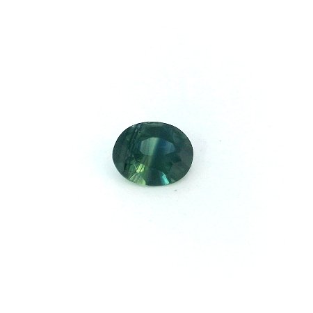 0.45 ct Oval Green Natural Sapphire