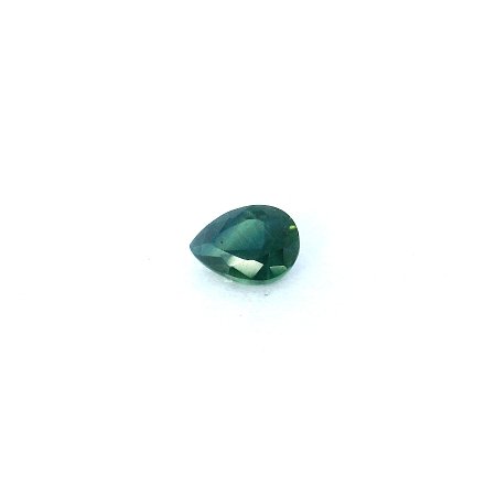 0.47 ct Pear Green Natural Sapphire