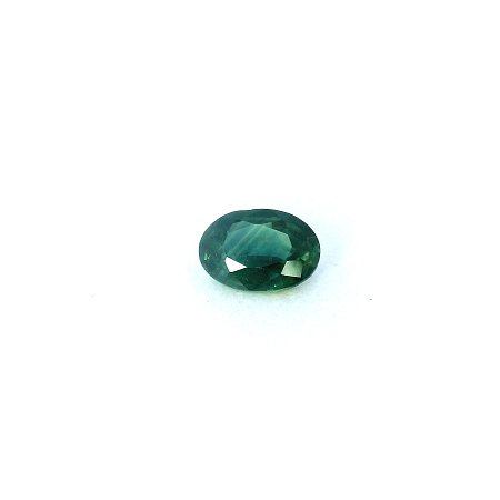0.62 ct Oval Green Natural Sapphire